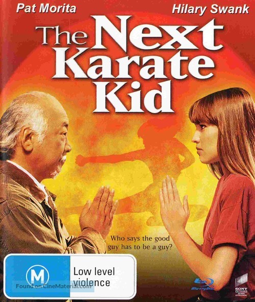 The Next Karate Kid - Australian Blu-Ray movie cover