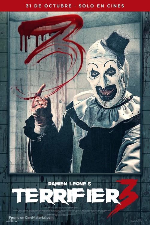 Terrifier 3 - Spanish Movie Poster