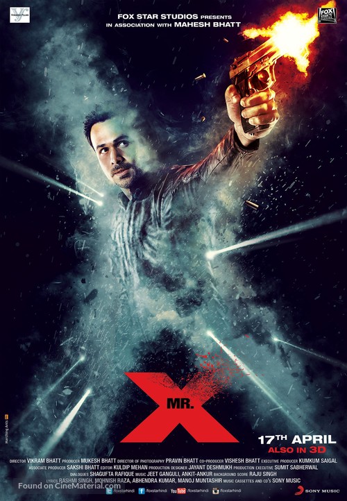 Mr. X - Indian Movie Poster