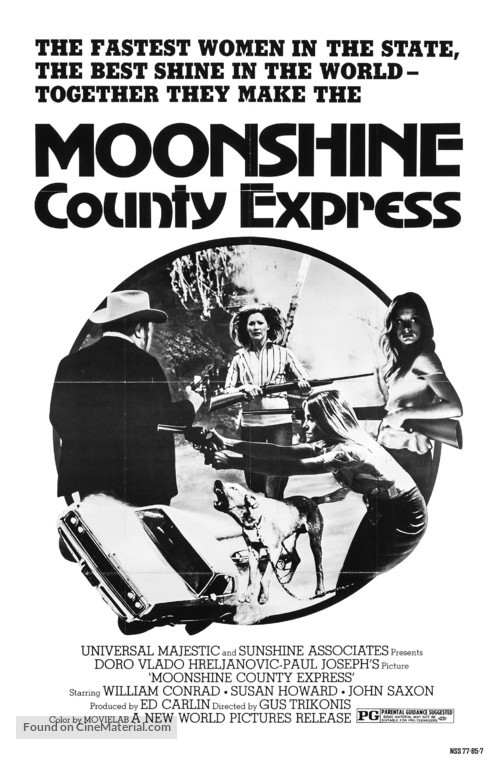 Moonshine County Express - Movie Poster