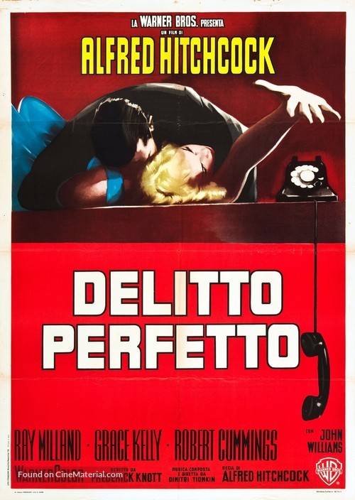 Dial M for Murder - Italian Movie Poster