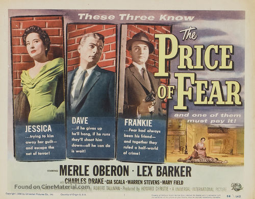 The Price of Fear - Movie Poster