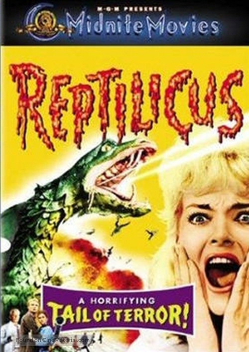 Reptilicus - DVD movie cover