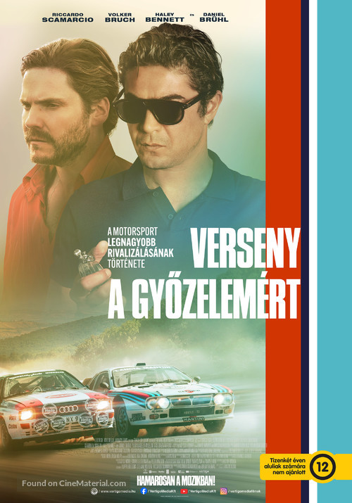 Race to Glory - Audi vs Lancia - Hungarian Movie Poster