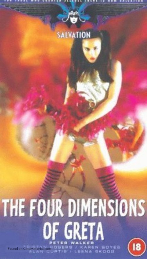 Four Dimensions of Greta - British VHS movie cover
