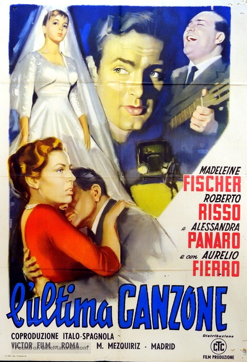 L&#039;ultima canzone - Italian Movie Poster