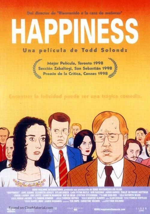 Happiness - Spanish Movie Poster