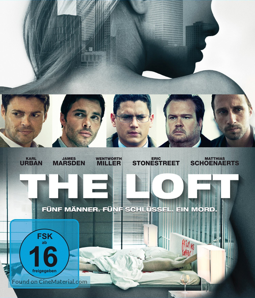 The Loft - German Blu-Ray movie cover