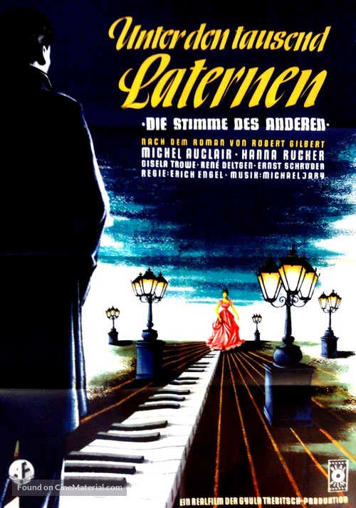 Unter den tausend Laternen - German Movie Poster