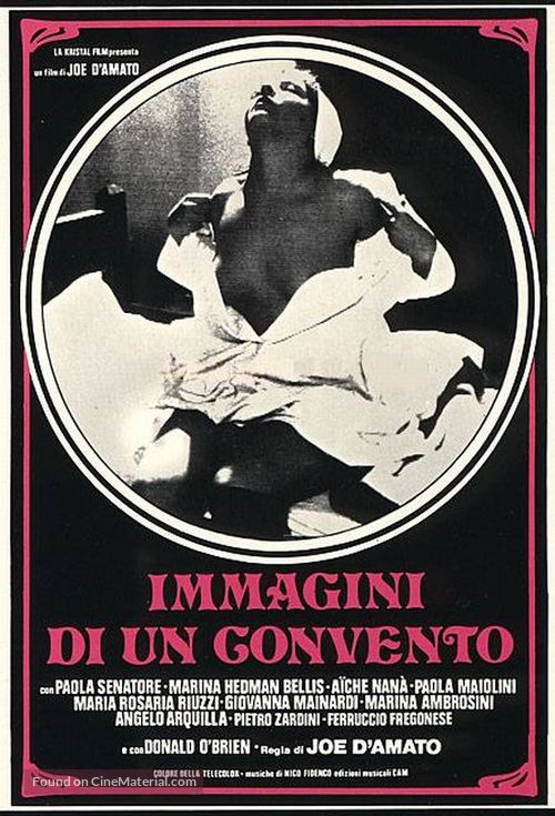 Immagini di un convento - Italian Movie Poster