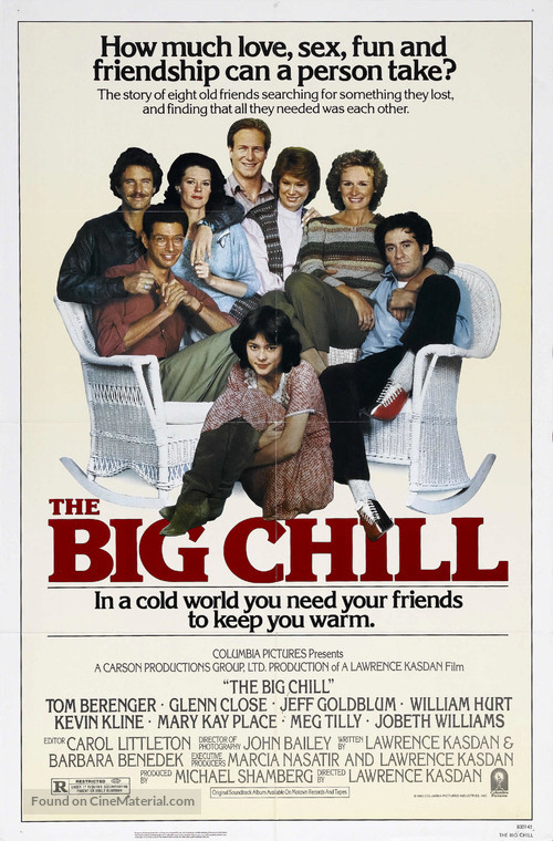 The Big Chill - Movie Poster