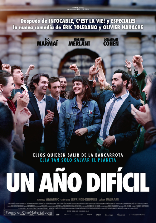 Une ann&eacute;e difficile - Spanish Movie Poster