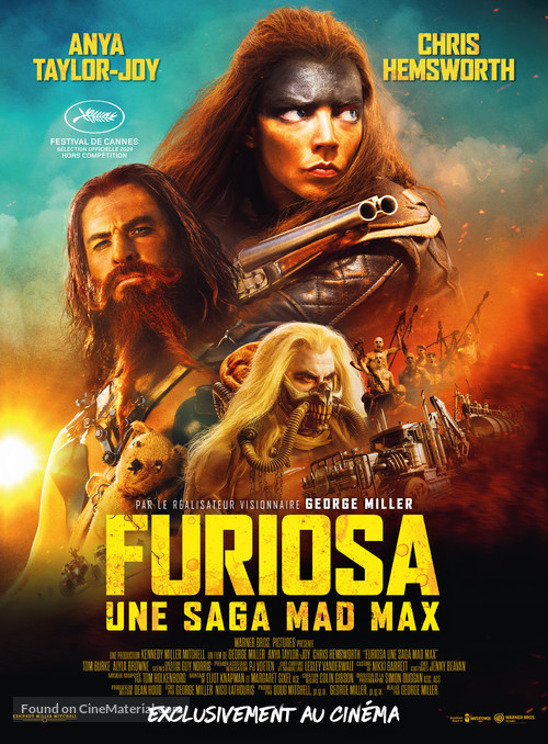 Furiosa: A Mad Max Saga - French Movie Poster