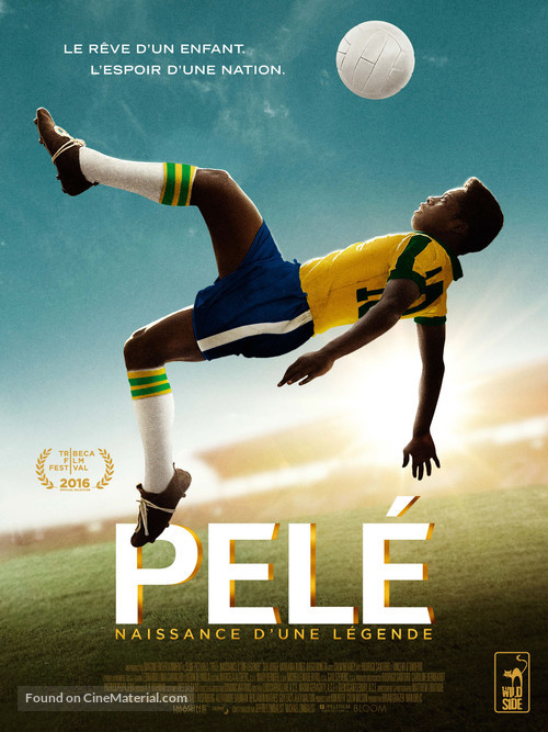 Pel&eacute;: Birth of a Legend - French DVD movie cover