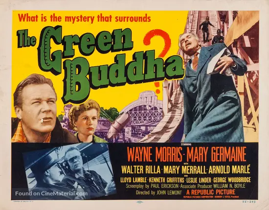 The Green Buddha (1954) movie poster