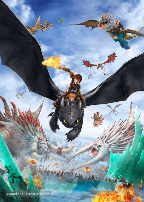 How to Train Your Dragon 2 - Key art