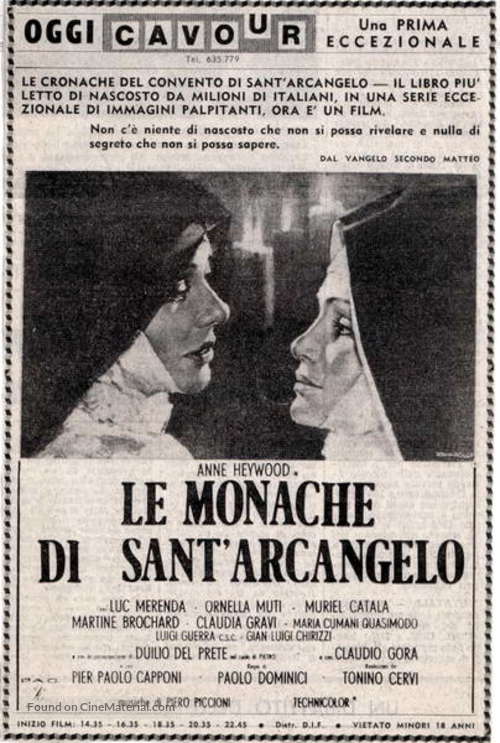 Le monache di Sant&#039;Arcangelo - Italian poster