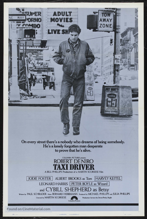 Taxi Driver - Theatrical movie poster