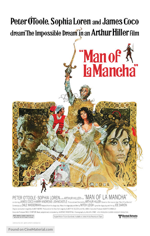 Man of La Mancha - Movie Poster