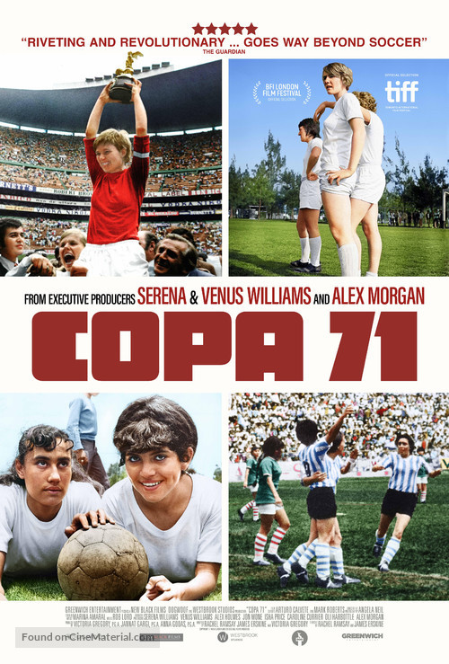 Copa 71 - British Movie Poster