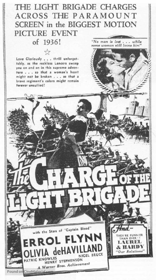 The Charge of the Light Brigade - Movie Poster