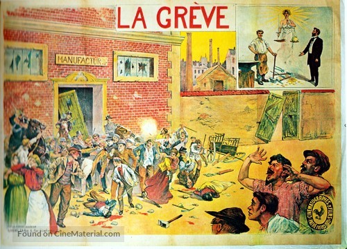 Gr&egrave;ve, La - French Movie Poster