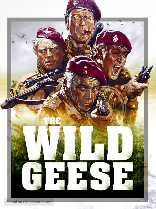 The Wild Geese - British Video on demand movie cover