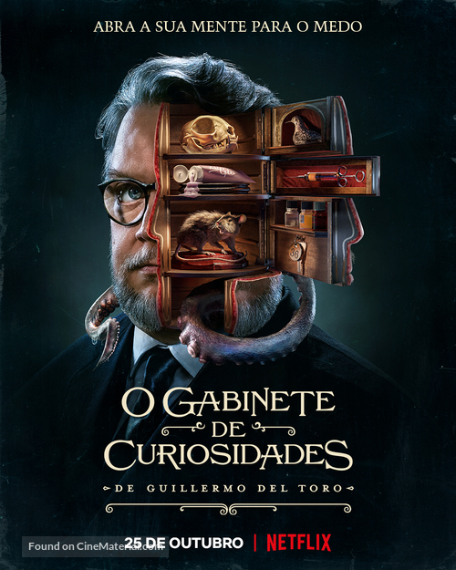 &quot;Guillermo del Toro&#039;s Cabinet of Curiosities&quot; - Brazilian Movie Poster