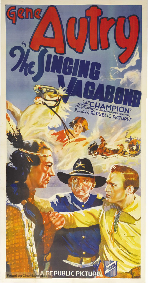 The Singing Vagabond - Movie Poster