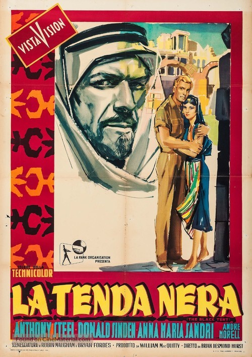 The Black Tent - Italian Movie Poster