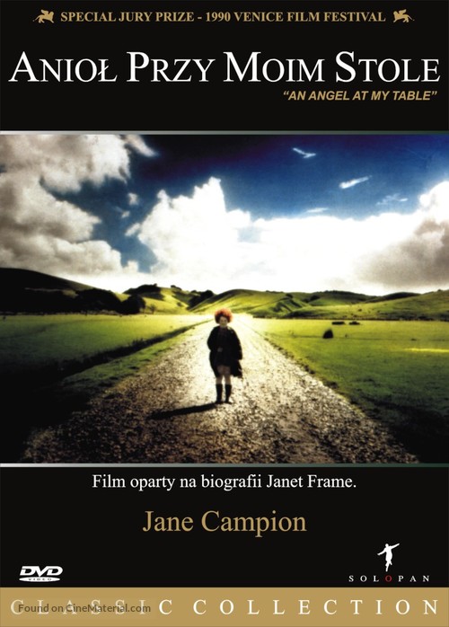 An Angel at My Table - Polish DVD movie cover