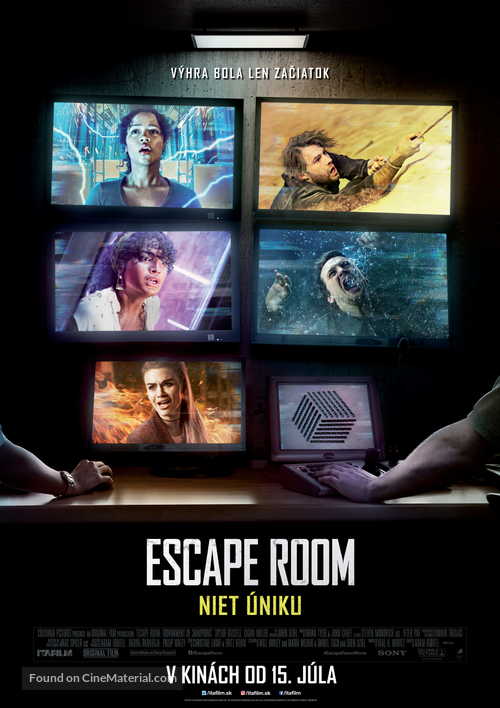 Escape Room: Tournament of Champions - Slovak Movie Poster