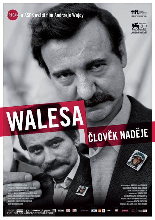 Walesa. Czlowiek z nadziei - Slovak Movie Poster