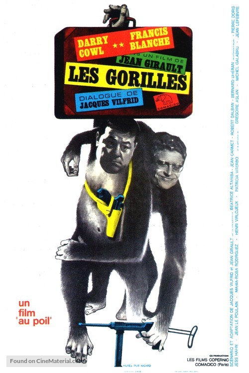 Les gorilles - French Movie Poster