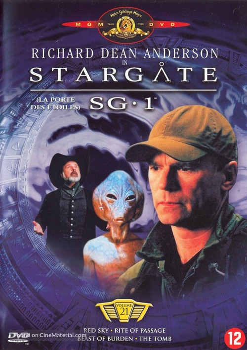 &quot;Stargate SG-1&quot; - Dutch DVD movie cover