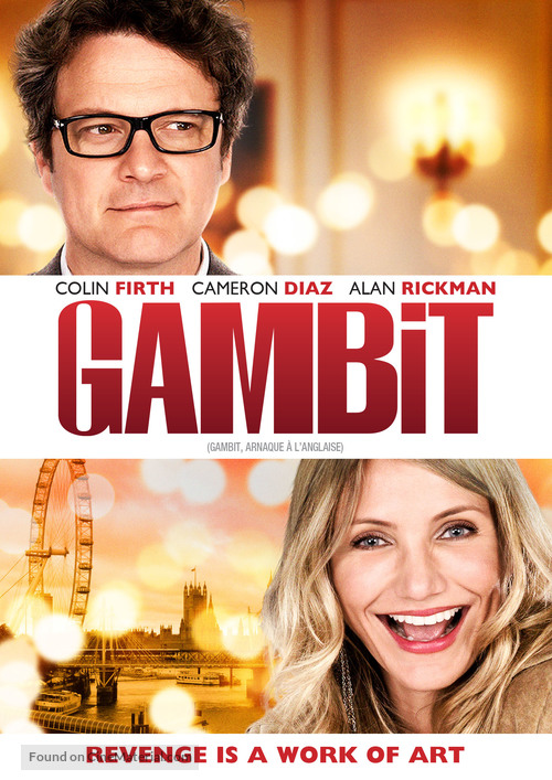 Gambit - Canadian DVD movie cover