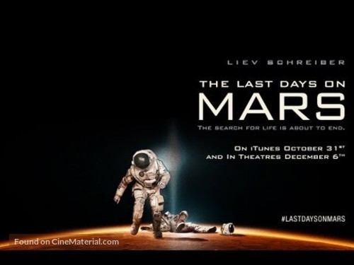 The Last Days on Mars - Movie Poster