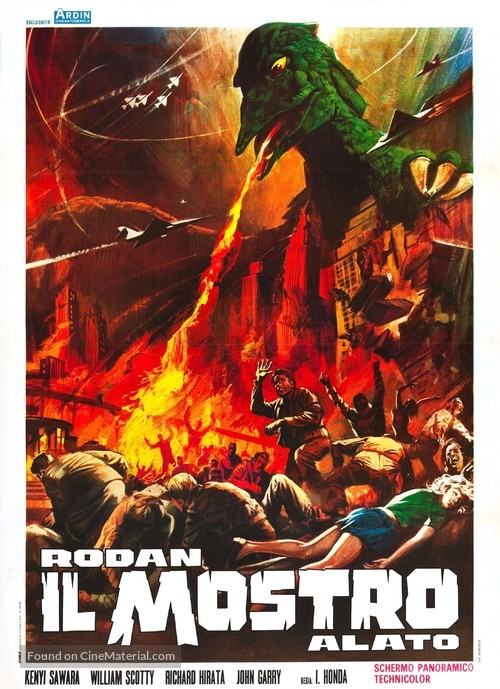 Sora no daikaij&ucirc; Radon - Italian Movie Poster