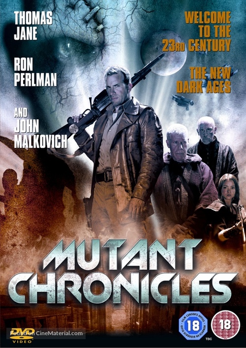 Mutant Chronicles - British DVD movie cover