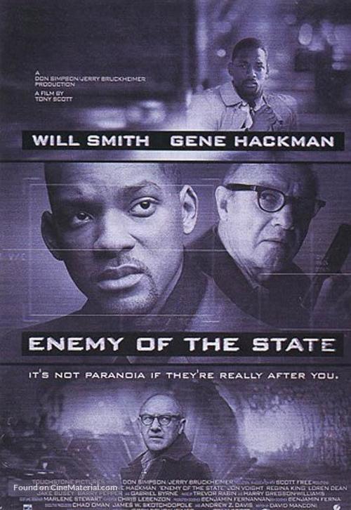 Enemy Of The State - Movie Poster