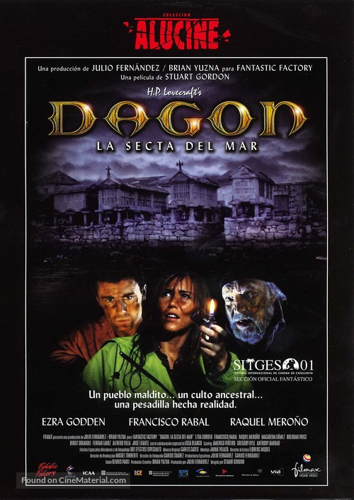 Dagon - Spanish Movie Cover