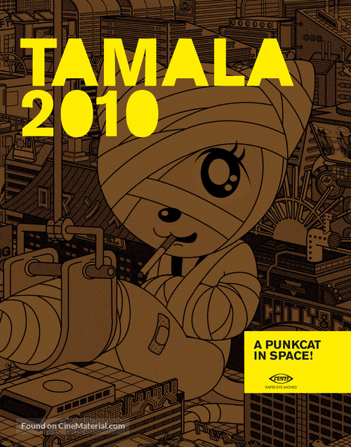 Tamala 2010: A Punk Cat in Space - German Movie Cover