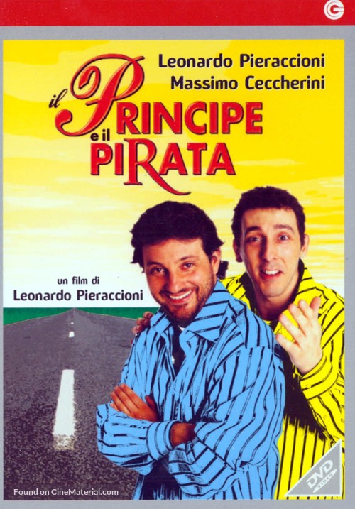 Il principe e il pirata - Italian DVD movie cover