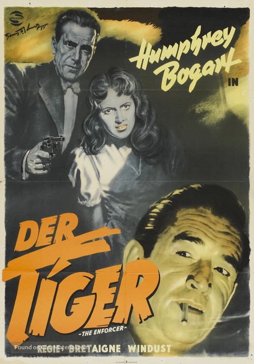 The Enforcer - German Movie Poster
