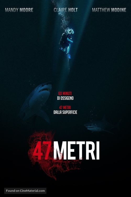 47 Meters Down - Italian Movie Cover