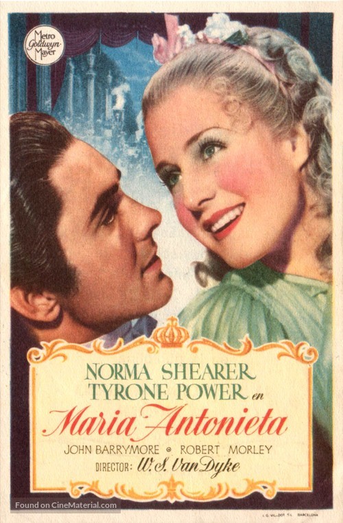 Marie Antoinette - Spanish Movie Poster