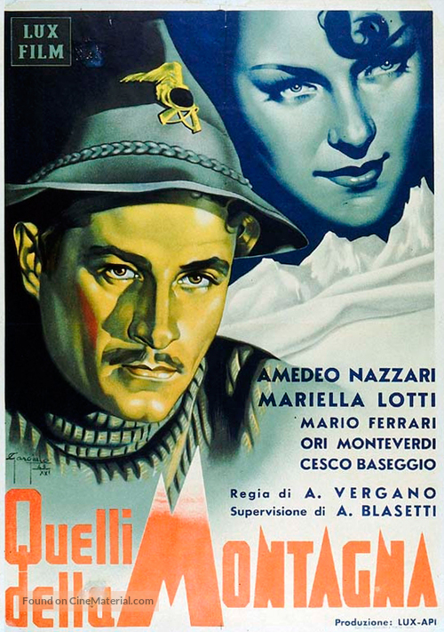 Quelli della montagna - Italian Movie Poster