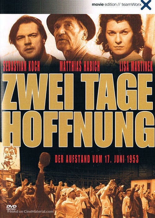 Zwei Tage Hoffnung - German DVD movie cover