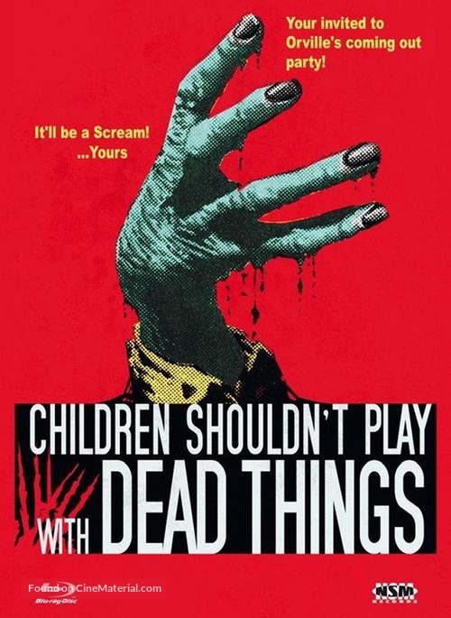 Children Shouldn&#039;t Play with Dead Things - Austrian Blu-Ray movie cover