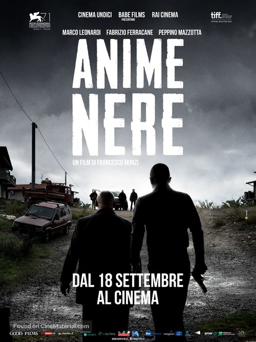 Anime nere - Italian Movie Poster